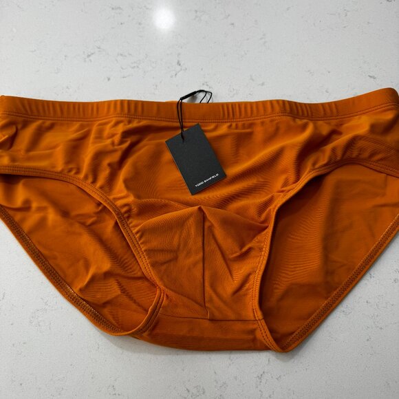 Todd Sanfield Ultra Deep Swim Brief - Butterscotch - Picture 1 of 4